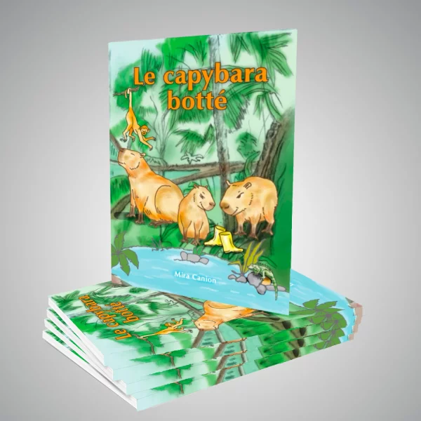 French Le capybara botté Novel 5-pack