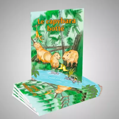 Image of French Le capybara botté Novel 5-pack