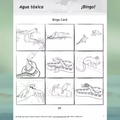 Agua tóxica Teacher's Manual & Audiobook image #4