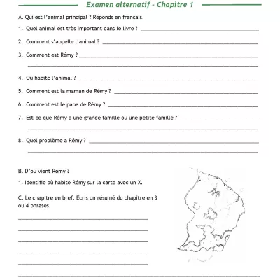 French Le capybara botté Teacher's Manual & Audiobook image #3